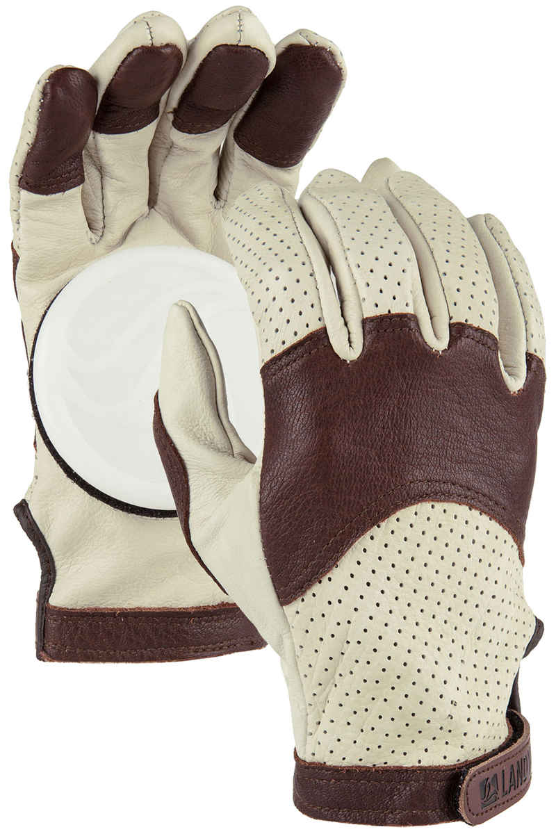 Landyachtz Burly Leather Protección de manos (beige)