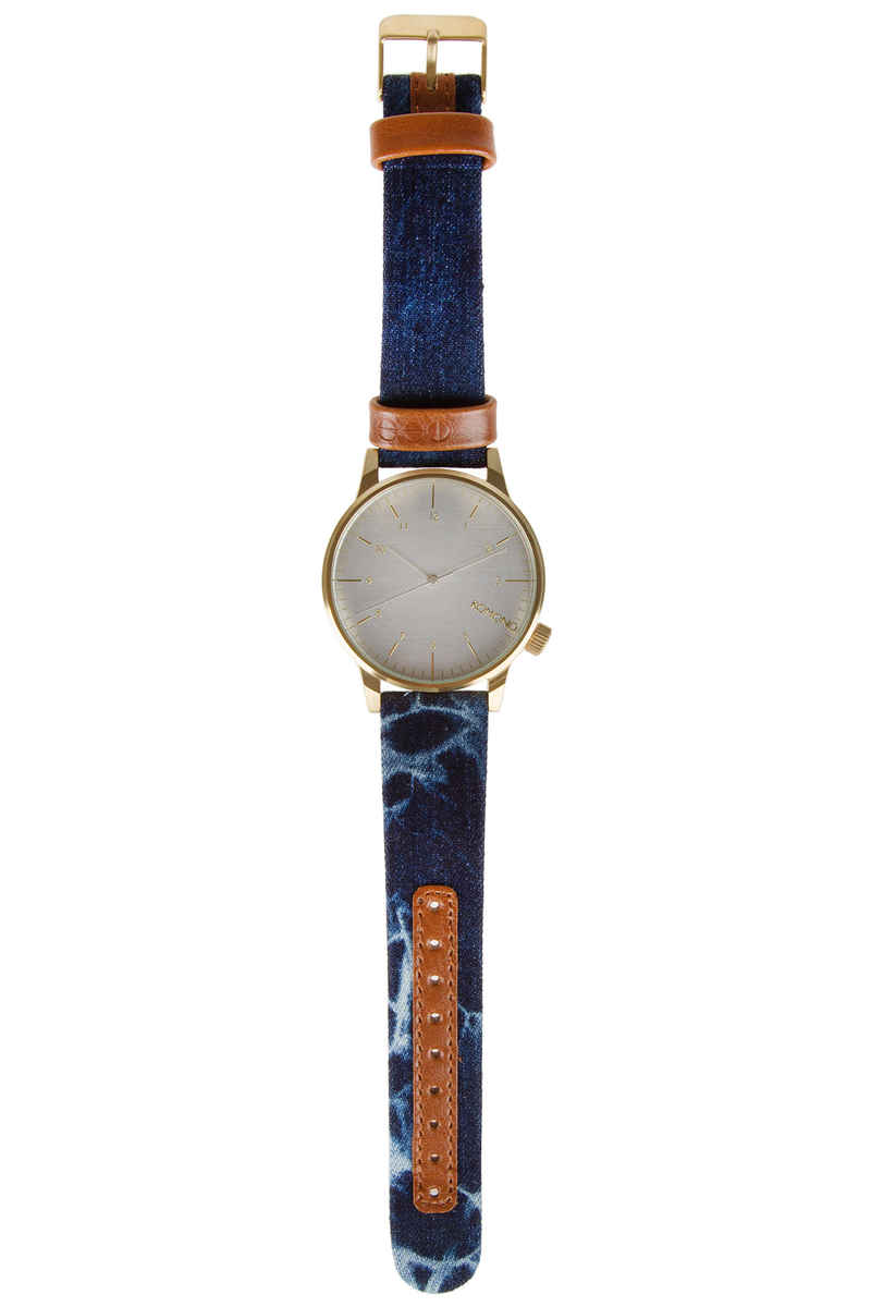 Komono Winston Heritage Horloge (indigo denim)