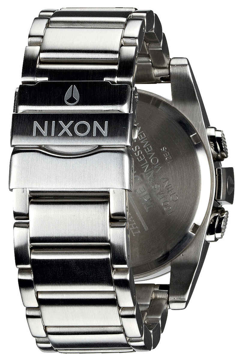 Nixon The Unit SS Watch (silver red)