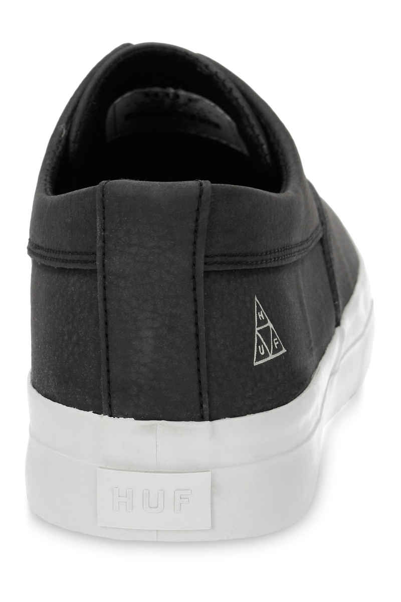 HUF Dylan Slip On Leather Shoes (black)