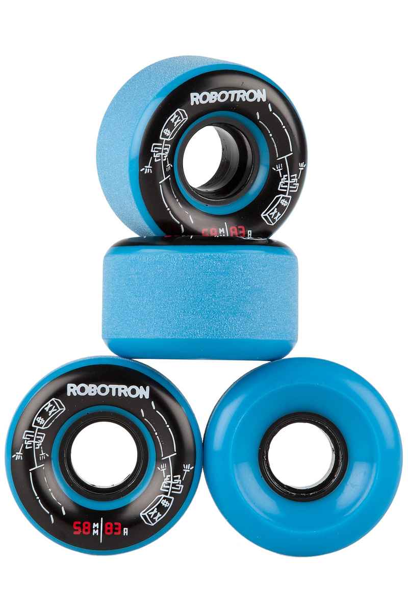 Robotron Skeletron Wheels (blue) 58mm 83A 4 Pack