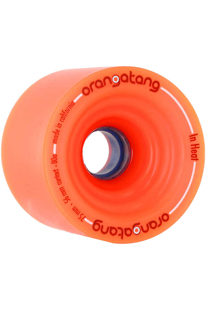 Orangatang In Heat Rollen (orange) 4er Pack 75mm 80A