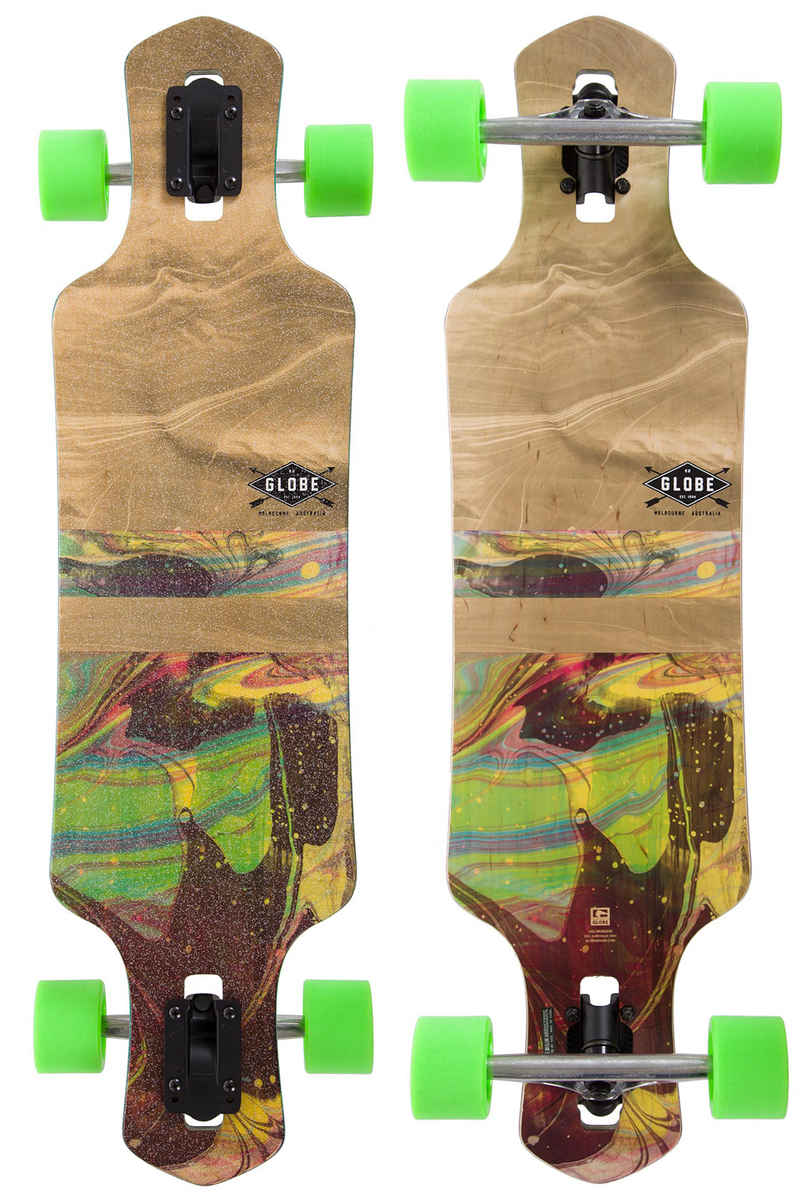 Globe Geminon 35" (89cm) Complete-Longboard (marble)