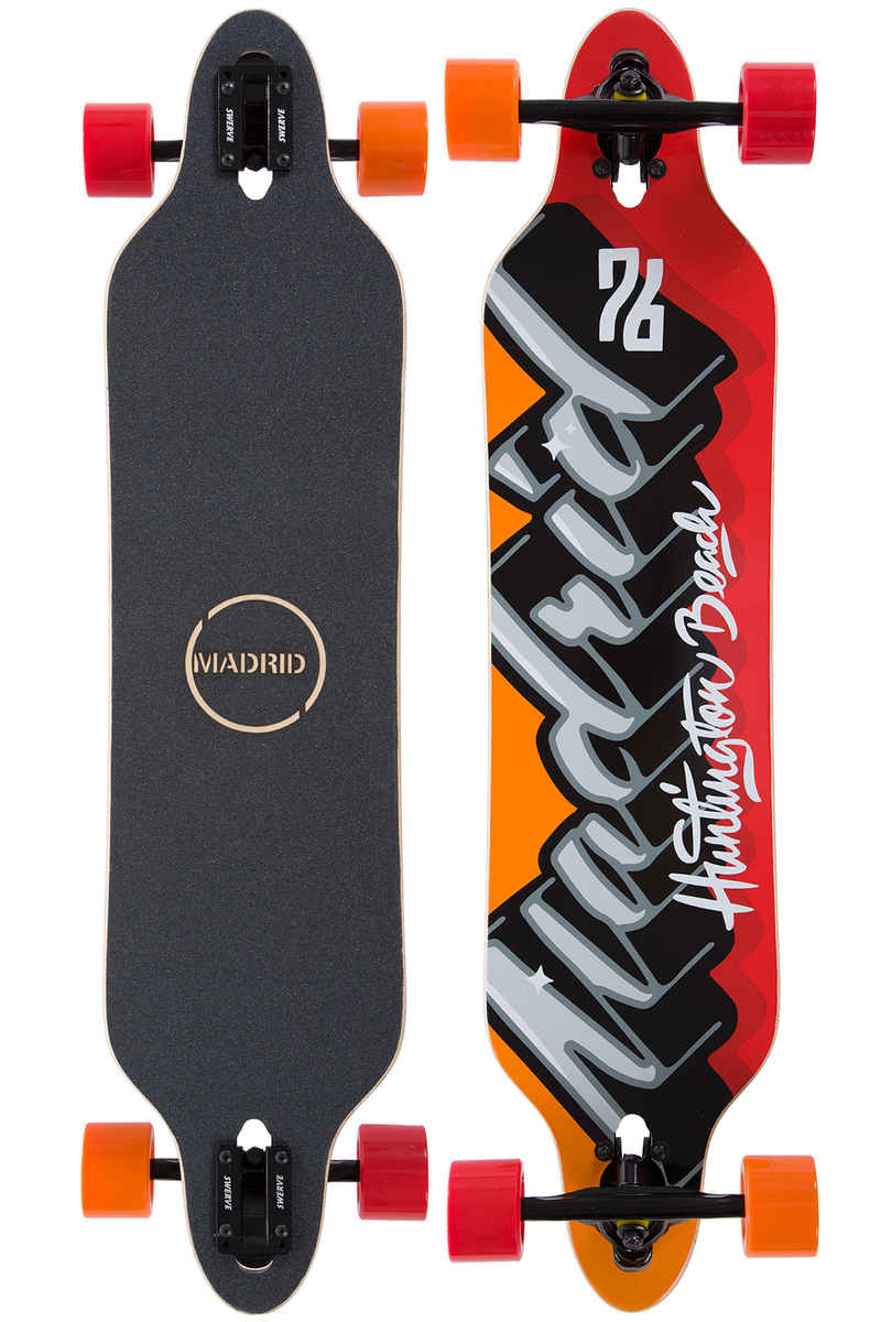Madrid Tombstone DT 38.375" (97,5cm) Komplett-Longboard (phat script)