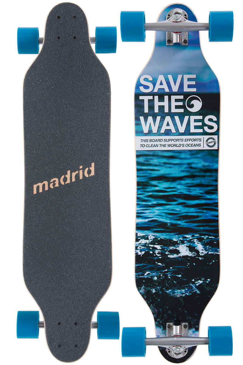 Madrid Weezer 36" (92cm) Komplett-Longboard (save the waves)