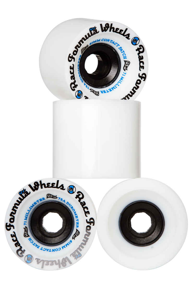 Sector 9 Race Formula OS Wiel (white) 4 Pack 71mm 75A