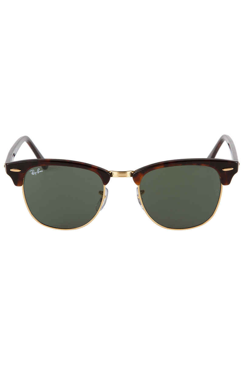 Ray-Ban Clubmaster Sonnenbrille 51mm (mock tortoise arista green)