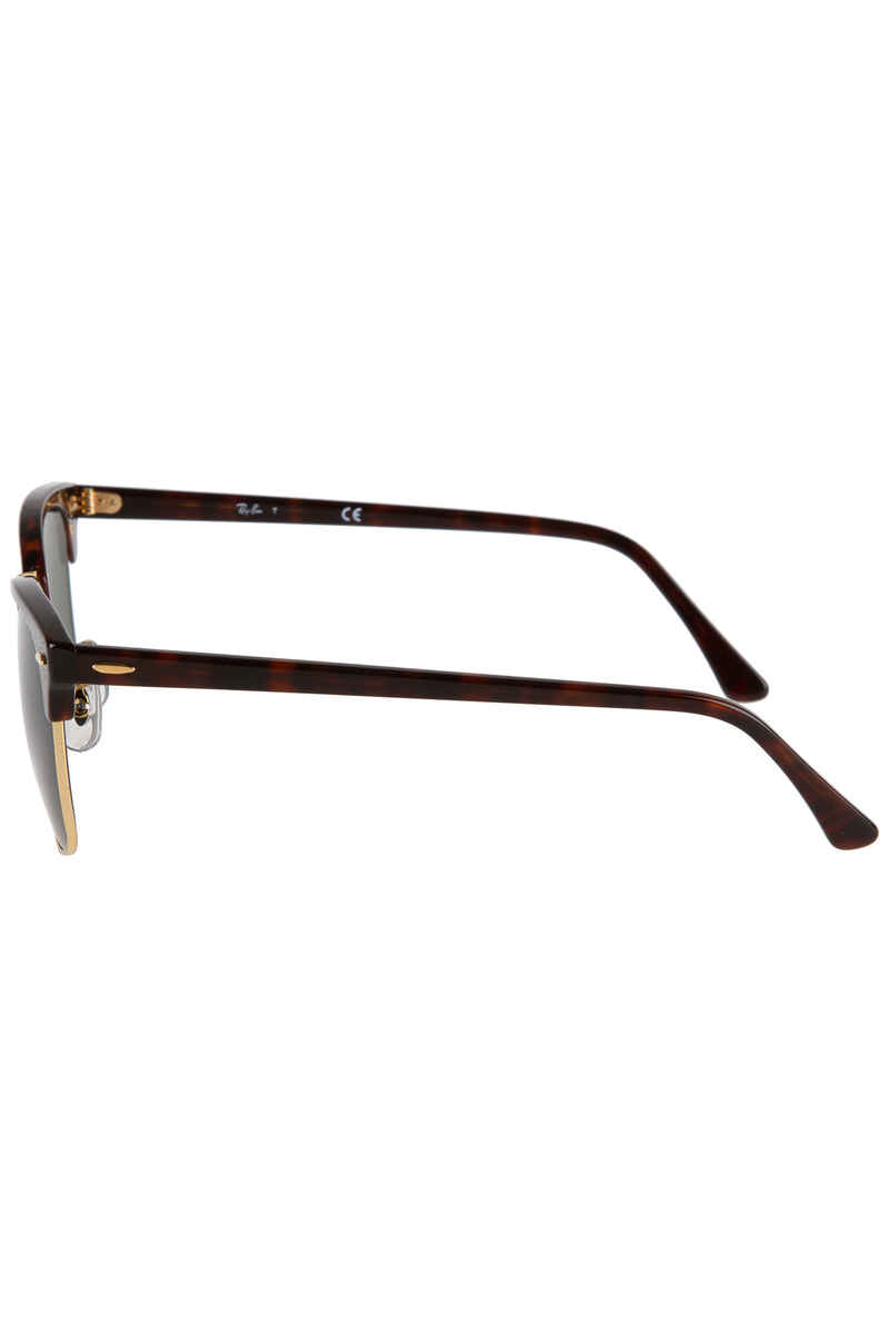 Ray-Ban Clubmaster Sonnenbrille 51mm (mock tortoise arista green)