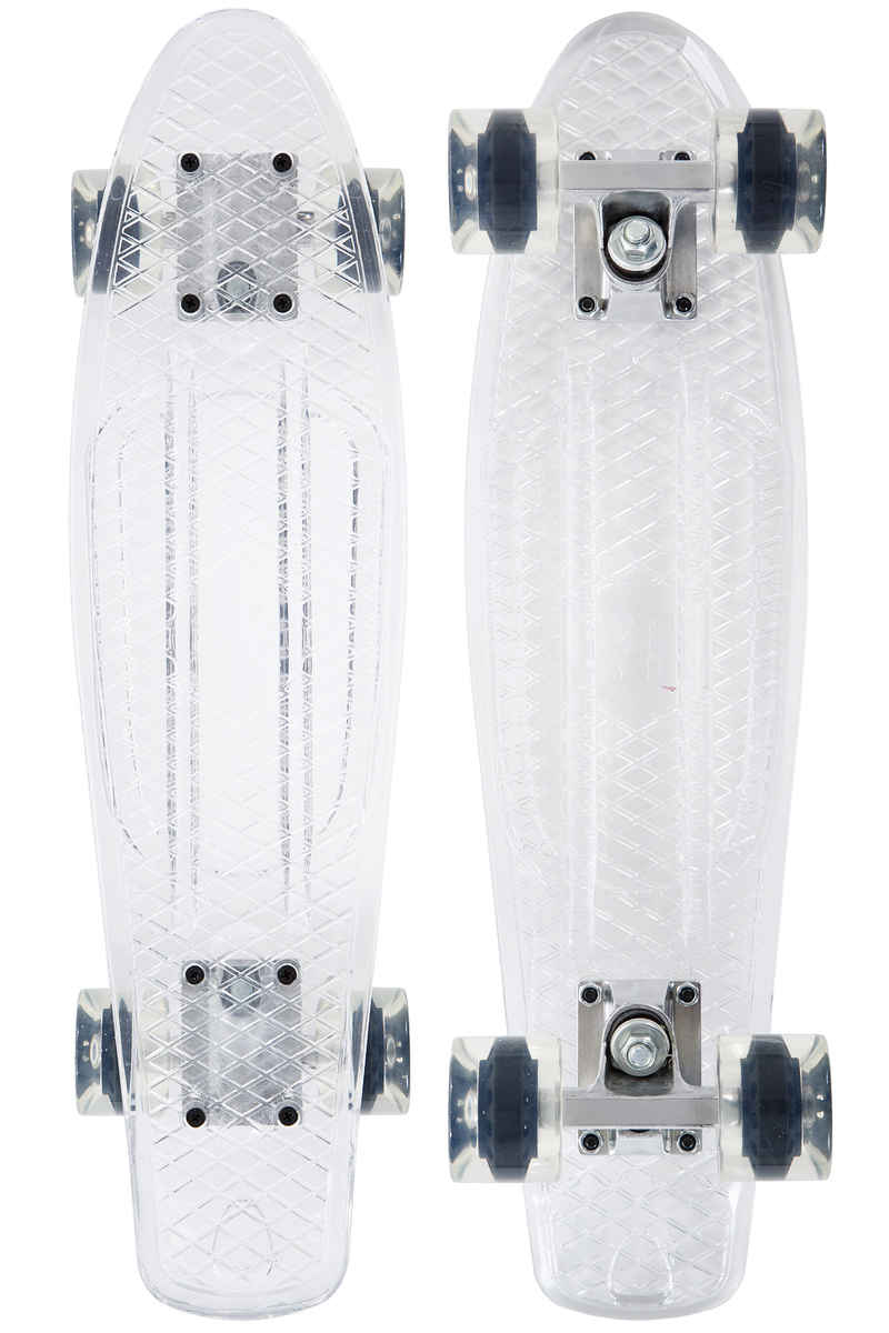 SK8DLX Asphalt 22" Cruiser (clear clear)