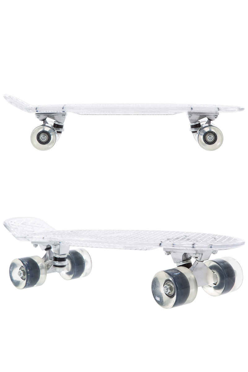 SK8DLX Asphalt 22" Cruiser (clear clear)