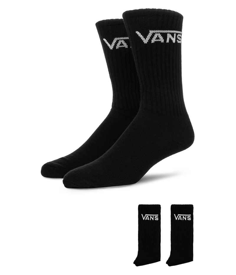 Vans Classic Chaussettes US 9,5-13 (black) 3 Pack