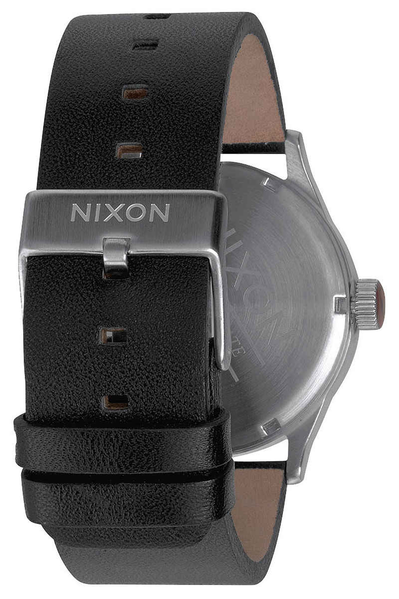 Nixon The Sentry Leather Uhr (black)