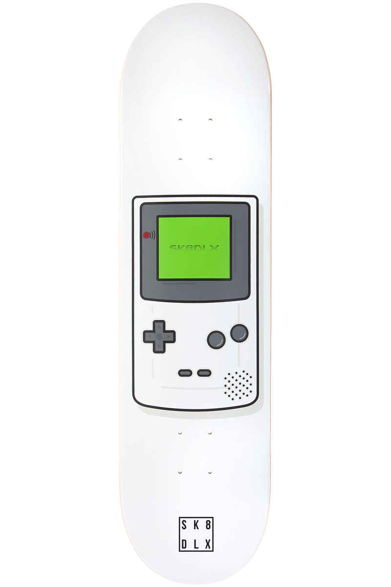 SK8DLX Game Over 8.25" Tavola (all white)