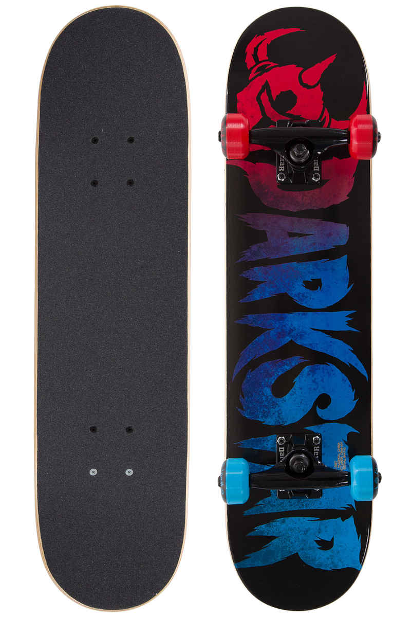 Darkstar Ultimate Mini 7" Complete-Skateboard kids (red blue)