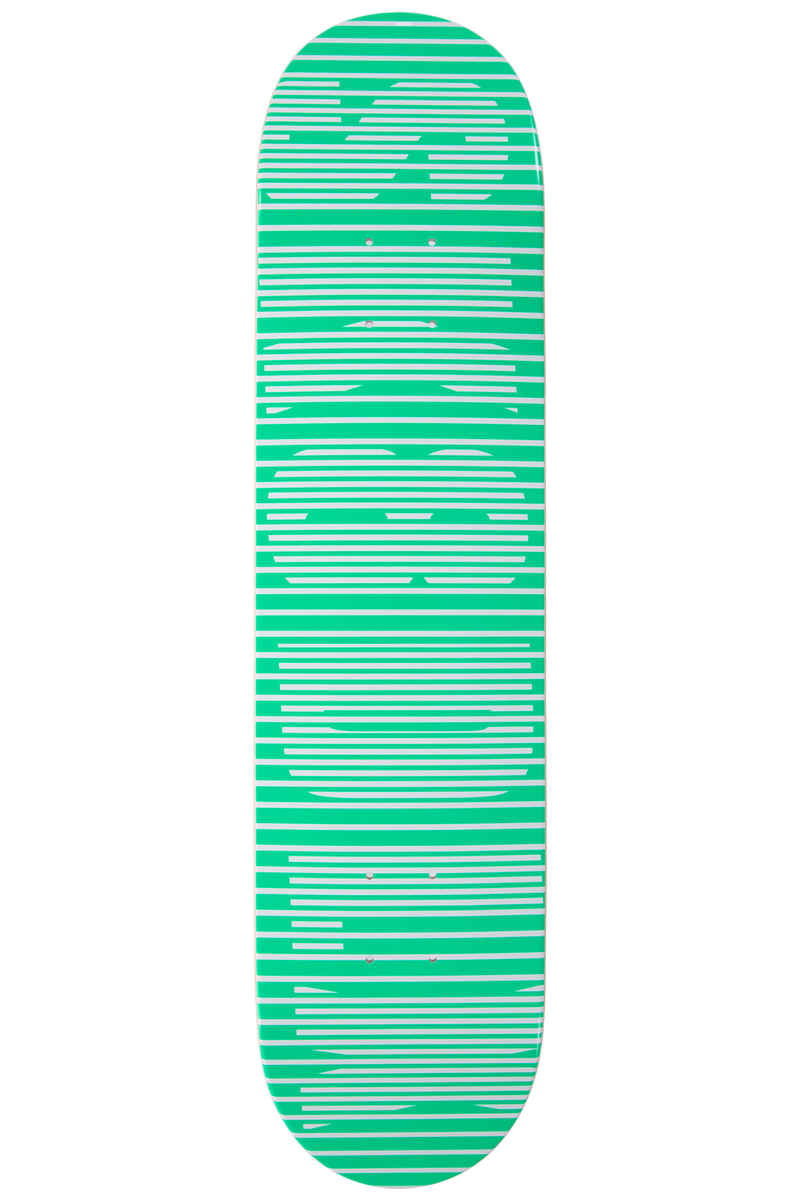 SK8DLX Stripe Series 7.625" Deck (green)
