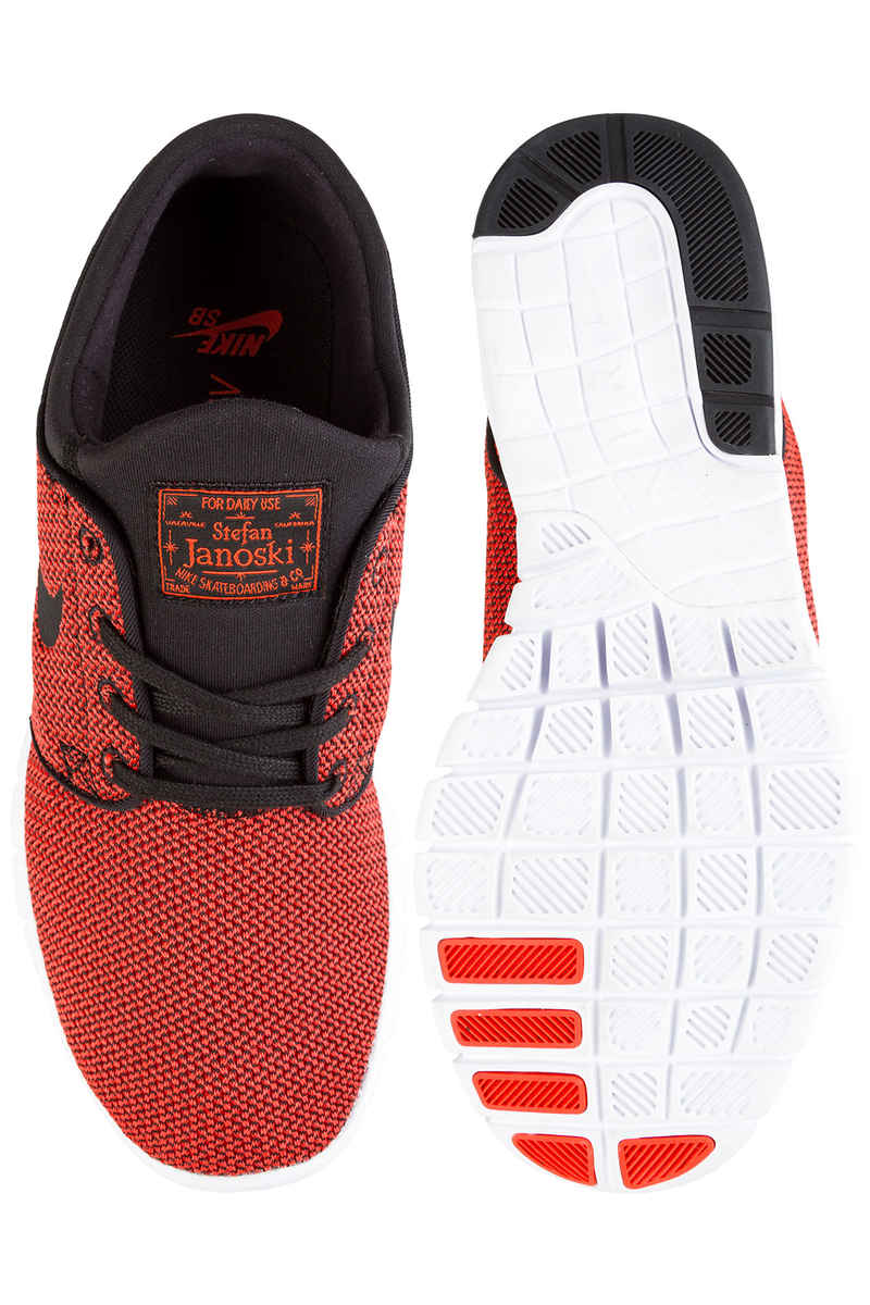 Nike SB Stefan Janoski Max Zapatilla (black max orange)