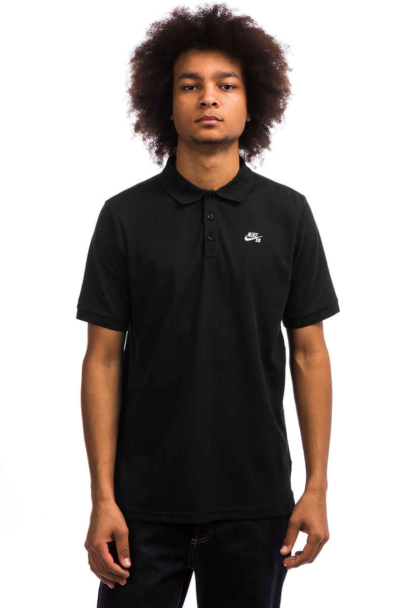 Nike SB Dri-FIT Polos (black white)