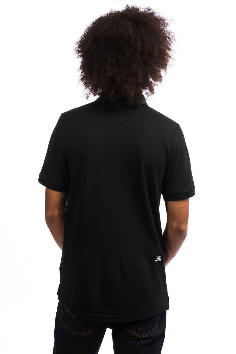 Nike SB Dri-FIT Polos (black white)