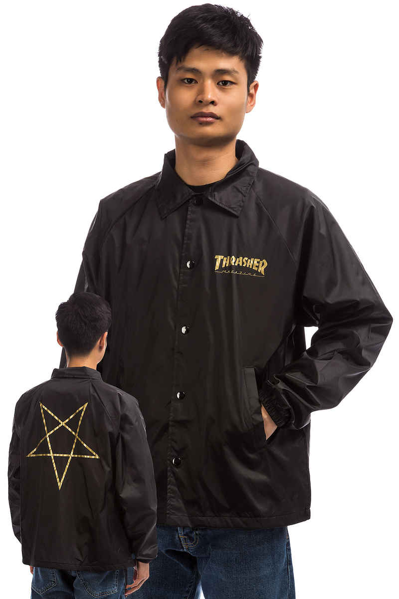 Thrasher Pentagram Coach Jacke (black)