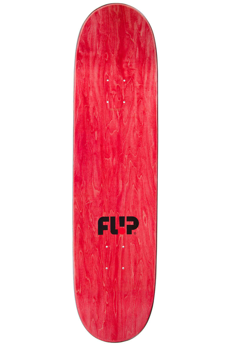 Flip Team Odyssey Stencil 8.125" Deck (red black)