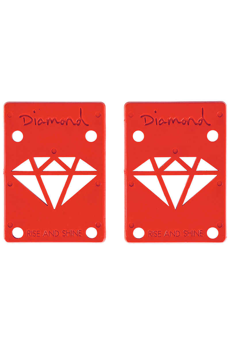 Diamond 1/8" Basic Riser Pads (red) 2 Pack