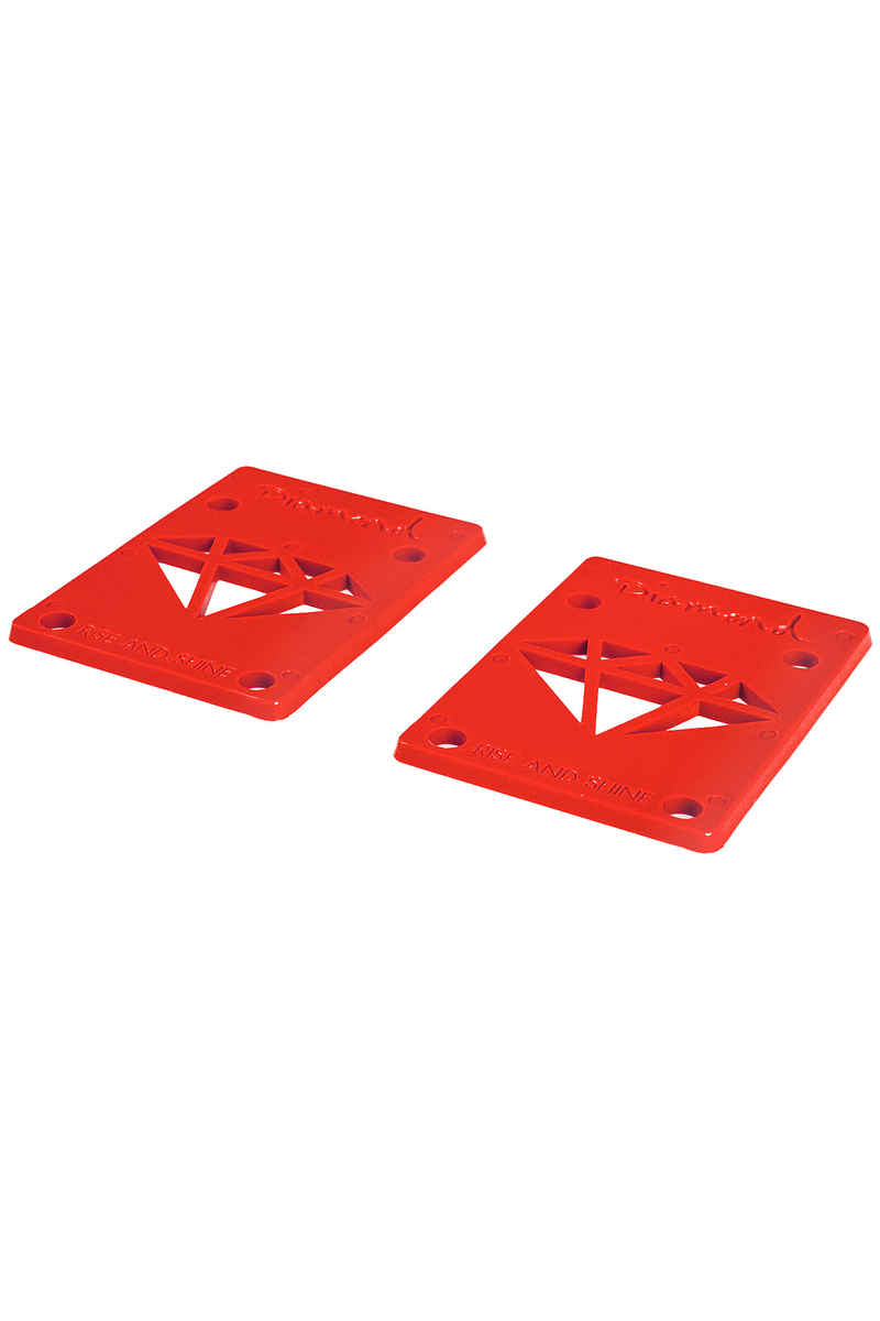 Diamond 1/8" Basic Riser Pads (red) 2 Pack