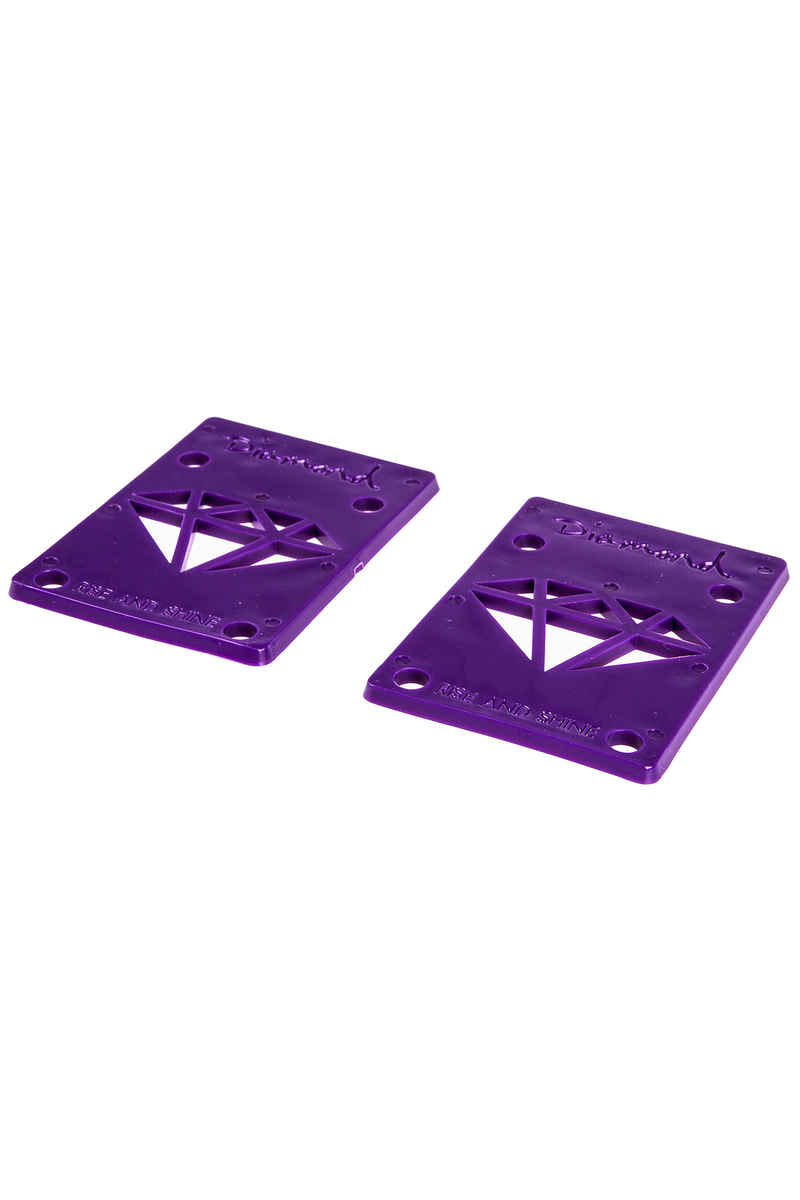 Diamond 1/8" Basic Riser Pads (purple) 2 Pack