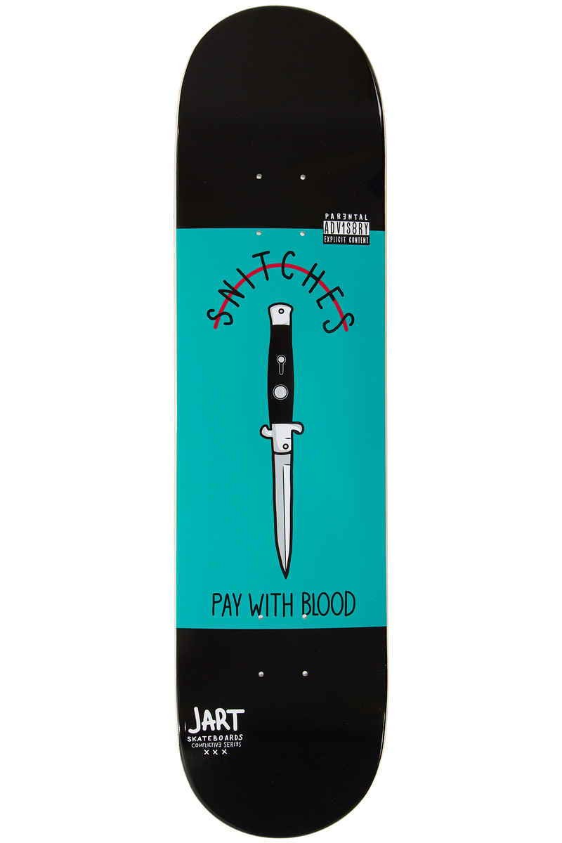 Jart Skateboards Conflictive Snitches 8" Deck (black)