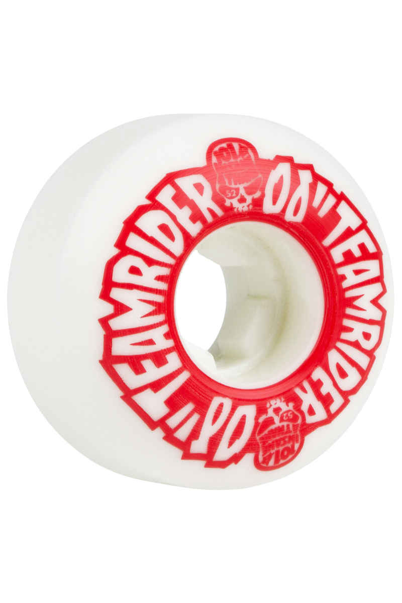 OJ Wheels Team Rider EZ Edge Insaneathane Rollen (white red) 52mm 101A 4er Pack