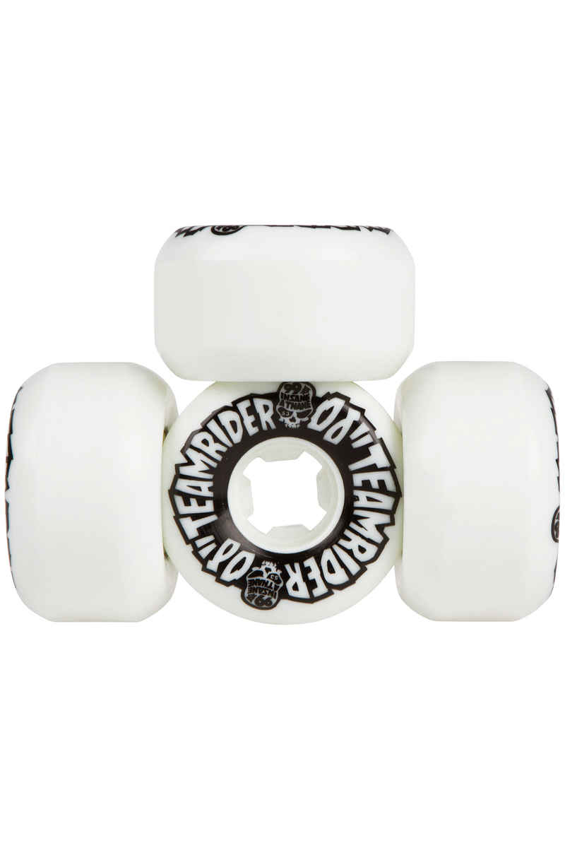 OJ Wheels Team Rider Hard Line Insaneathane Rueda (white black) 53mm 99A Pack de 4