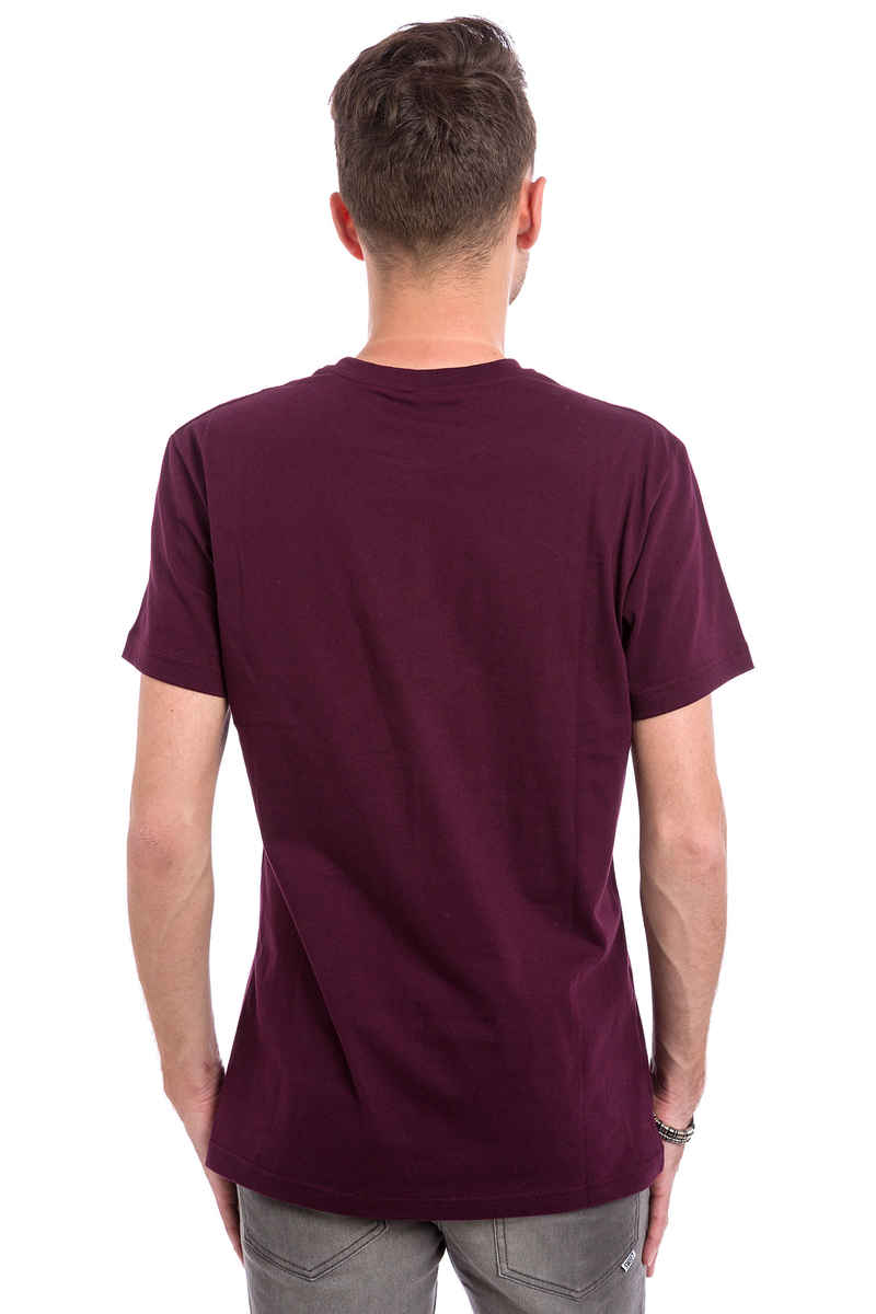 Iriedaily Harpoon Flag T-shirt (red wine)