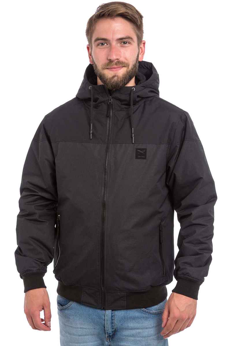 Iriedaily Insulaner Melange Jacket (black melange)