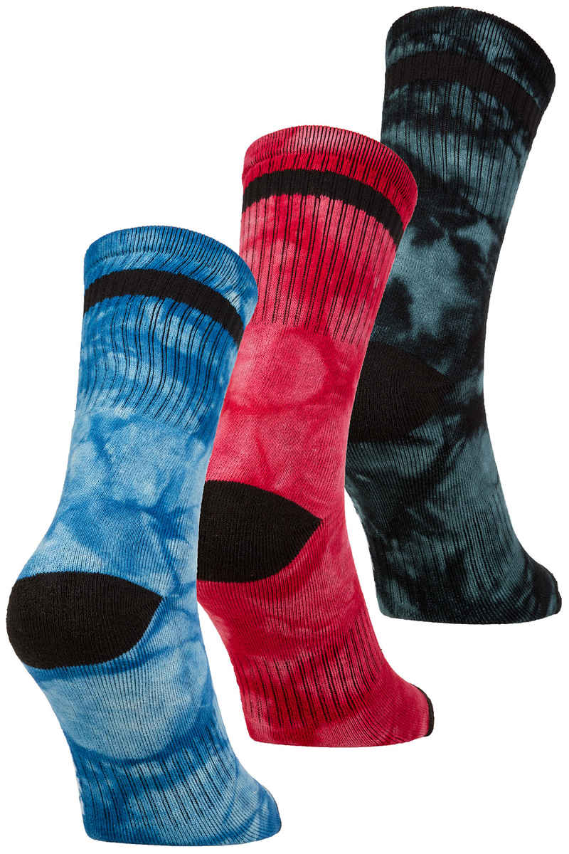 Globe All Tied Up Socken US 7-11 (assorted) 3er Pack