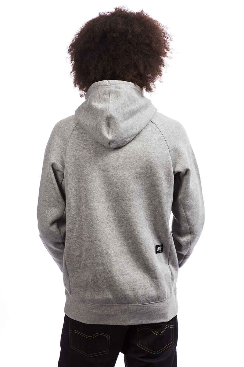 Nike SB Icon sweat à capuche (dark grey heather white)