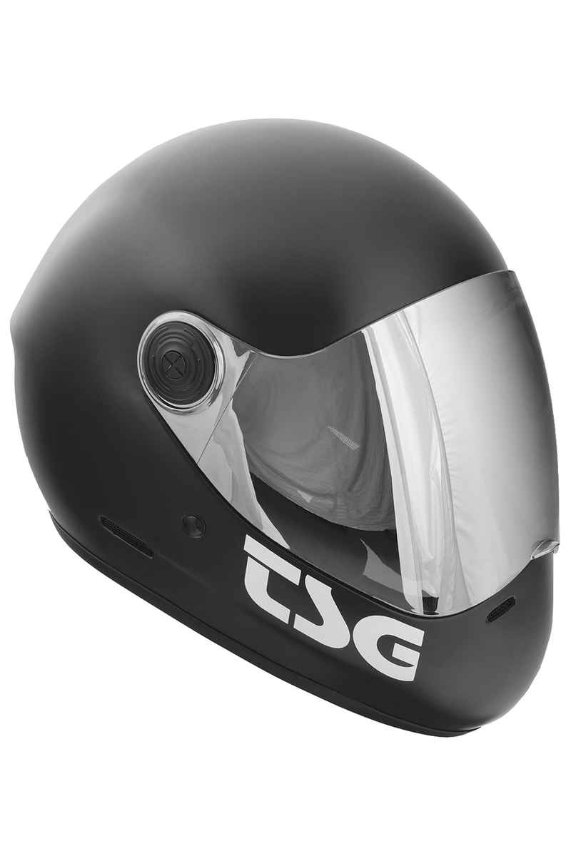 TSG Pass Solid Color Helm (satin black)