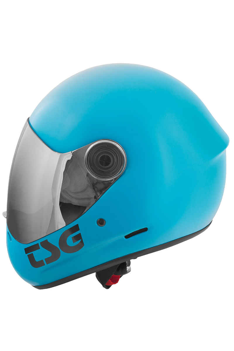 TSG Pass Solid Color Helm (satin dark cyan)