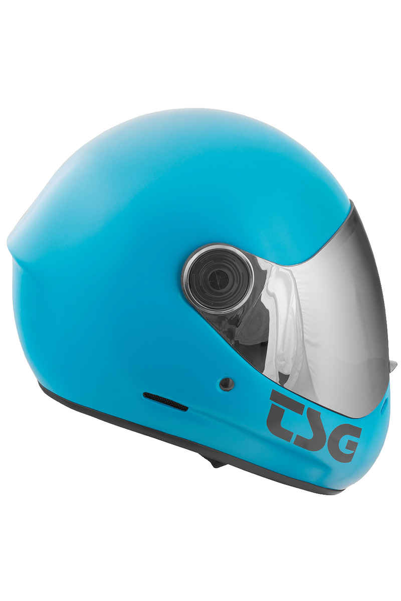 TSG Pass Solid Color Helm (satin dark cyan)