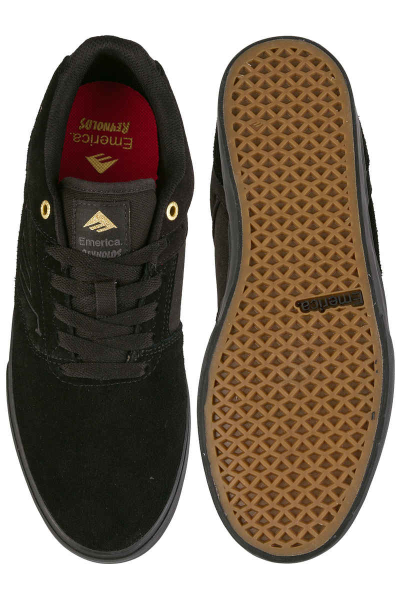 Emerica The Reynolds Low Vulc Schuh (black gold)