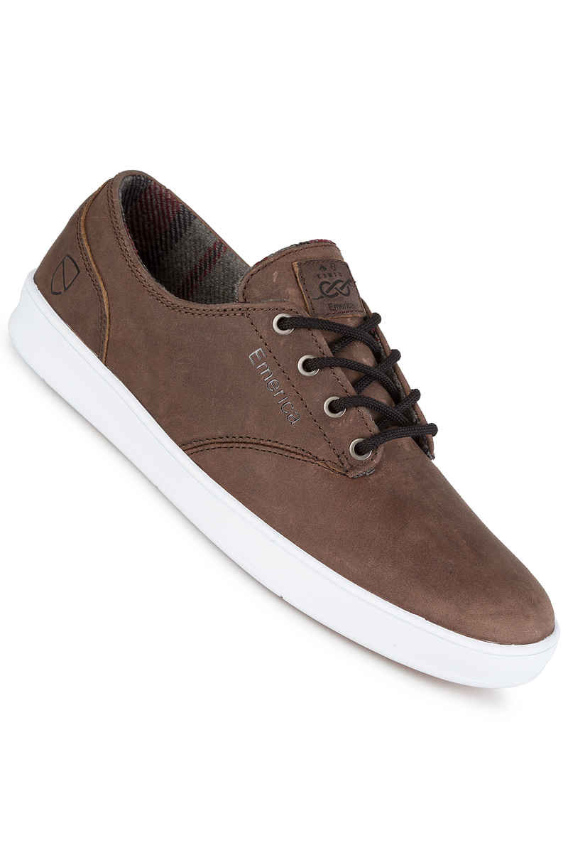 Emerica x Eswic The Romero Laced Scarpa (brown white)
