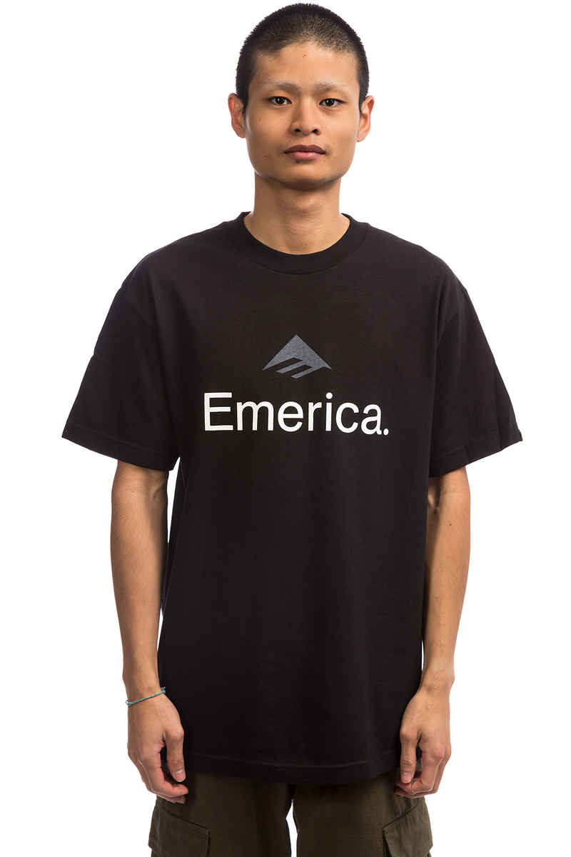 Emerica Skateboard Logo T-Shirt (black)