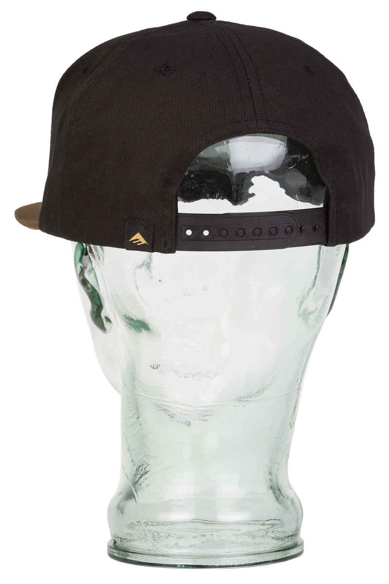 Emerica Triangle Snapback Cap (black brown)