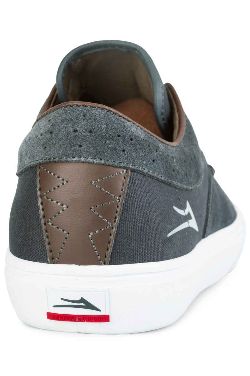 Lakai Riley Hawk Suede Shoes (charcoal)