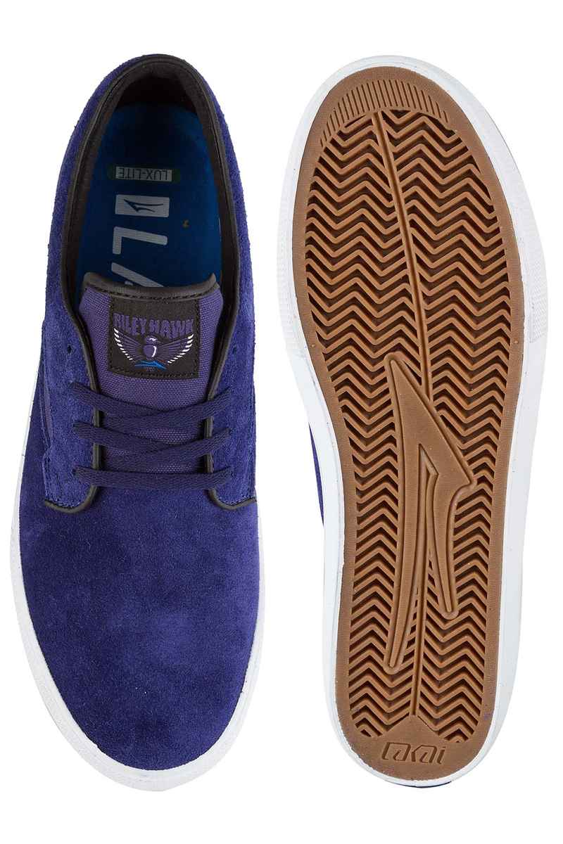 Lakai Riley Hawk Suede Shoes (indigo)
