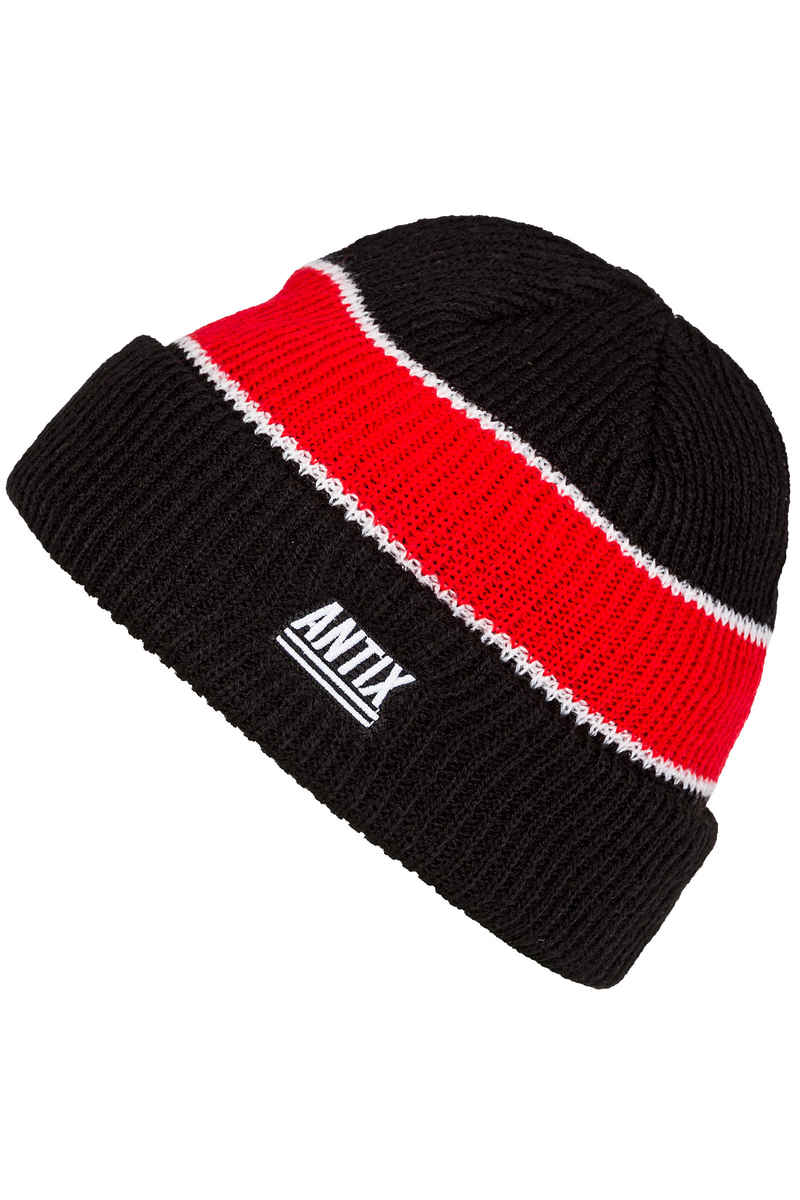 Antix Nostra Beanie (black red white)