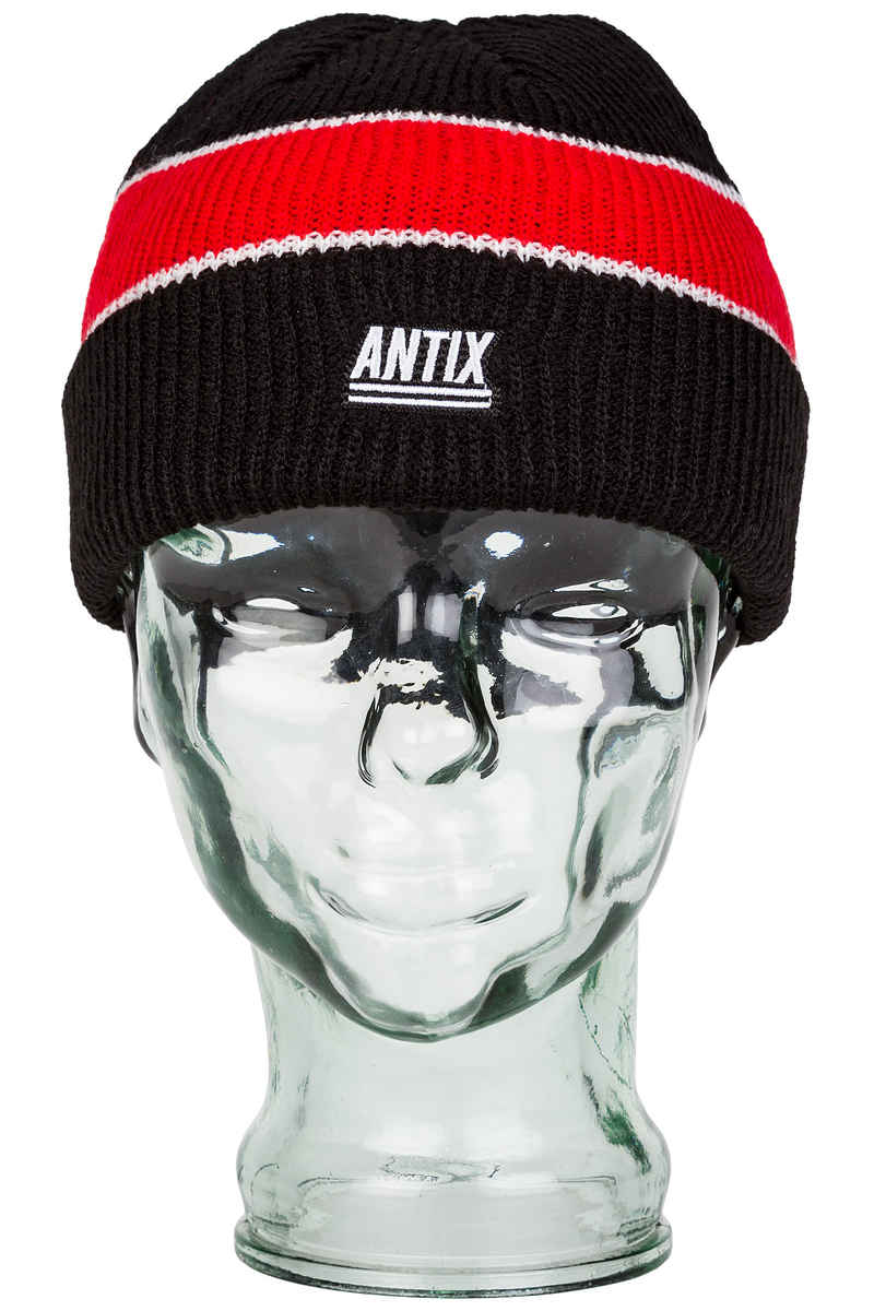 Antix Nostra Beanie (black red white)