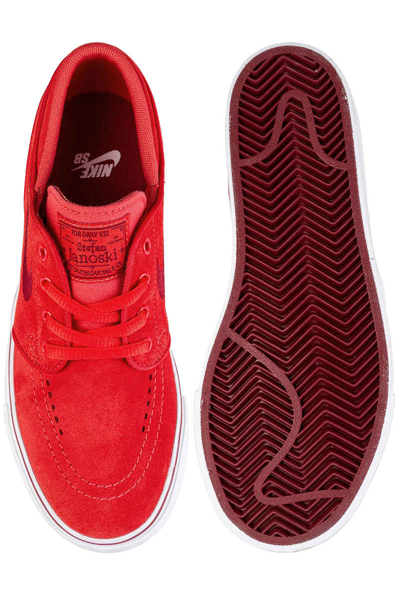 Nike SB Stefan Janoski Schuh kids (track red)