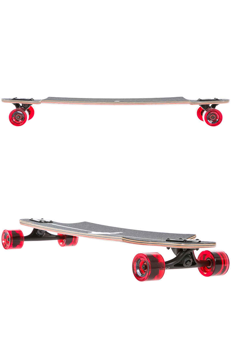 Landyachtz Maple Drop Hammer 36.5" (93cm) Komplett-Longboard (cardinal)