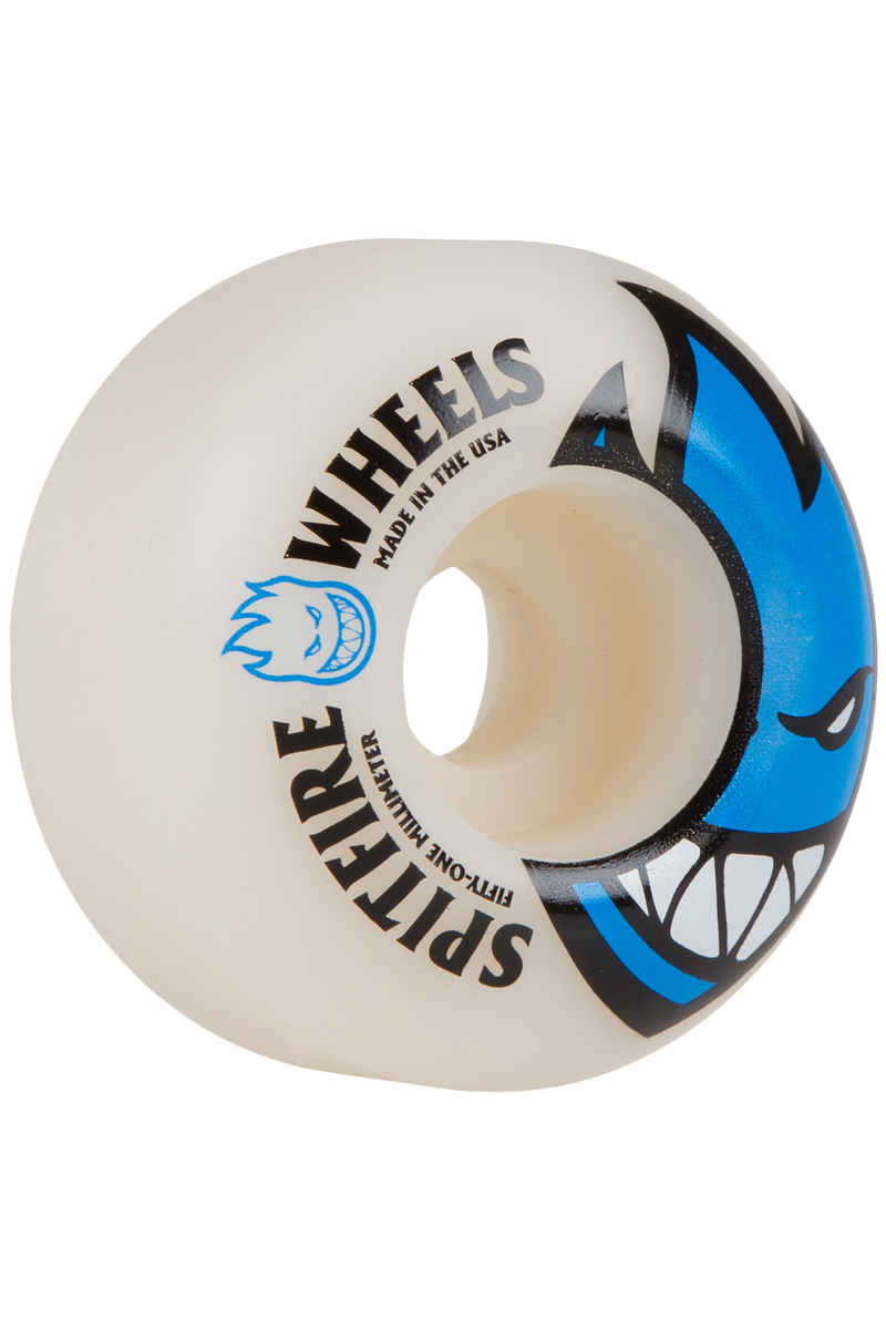 Spitfire Bighead Rollen (white blue) 51mm 99A 4er Pack