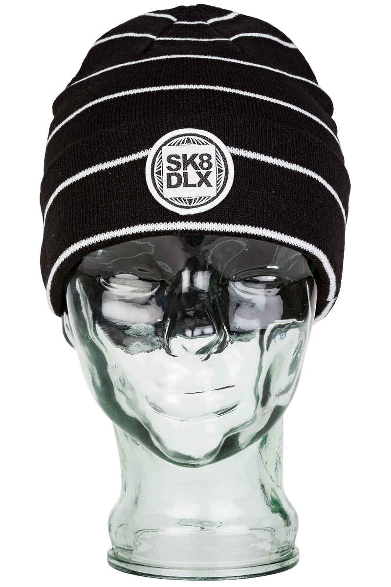SK8DLX Stripesport Mütze (black white)