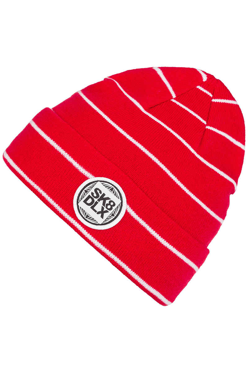 SK8DLX Stripesport Mütze (red white)
